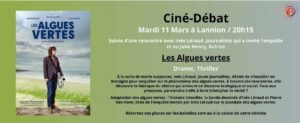 Lannion (22), Algues vertes - Projection et débat avec Inès Léraud @ Cinéma Les Baladins